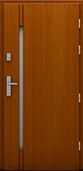 Drzwi drewniane z kolekcji Rycerska, model Dragon